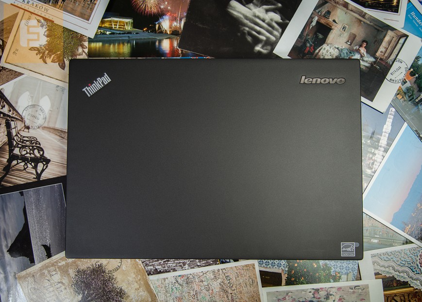 Lenovo ThinkPad T440s, вид сверху
