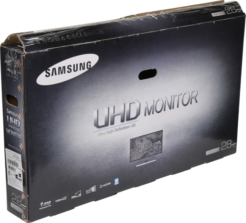 ЖК-монитор Samsung U28D590D, коробка