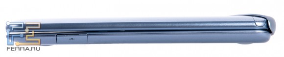 Правый торец Samsung ATIV Smart PC 500T1C-H01: USB, перо S Pen