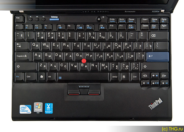 Lenovo Thinkpad x200s: тест и обзор