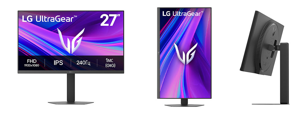 Монитор LG 27G440A-B &mdash; фронтальный вид