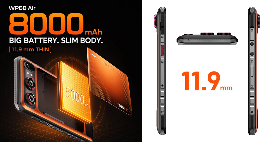 Защищенный смартфон Oukitel WP68 Air