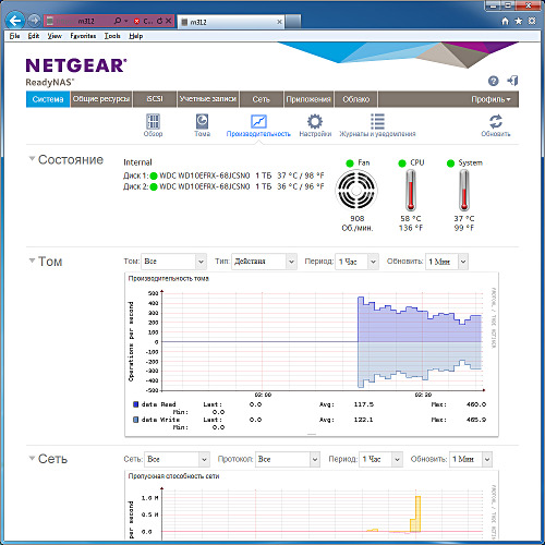 Настройка Netgear ReadyNAS 312