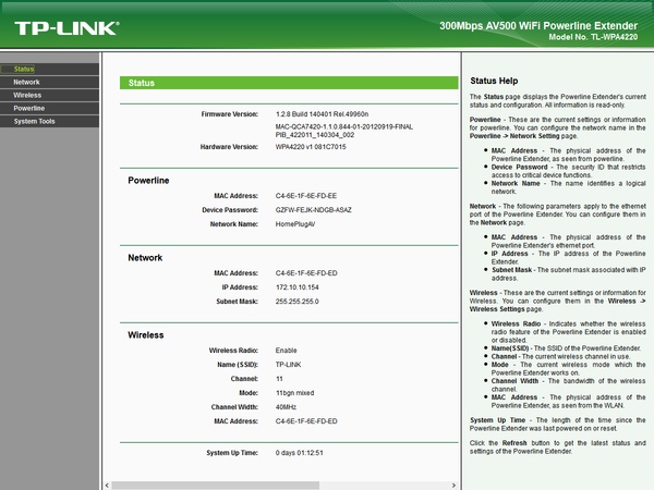 Настройка TP-Link TL-WPA4220