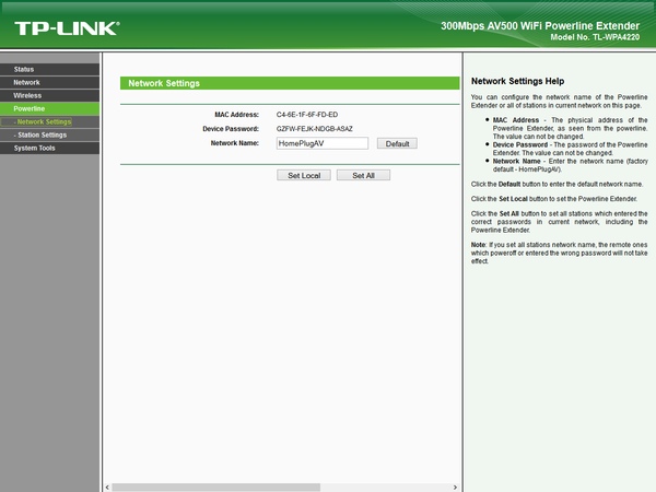 Настройка TP-Link TL-WPA4220