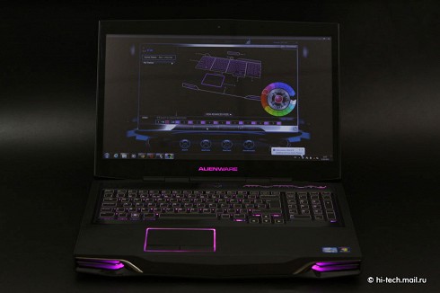 Обзор ноутбука Dell Alienware M17x r4: сверхмощный игровой ноутбук