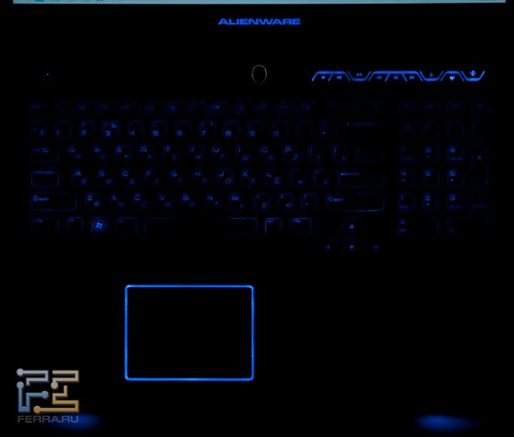 Клавиатура ноутбука Alienware M17x