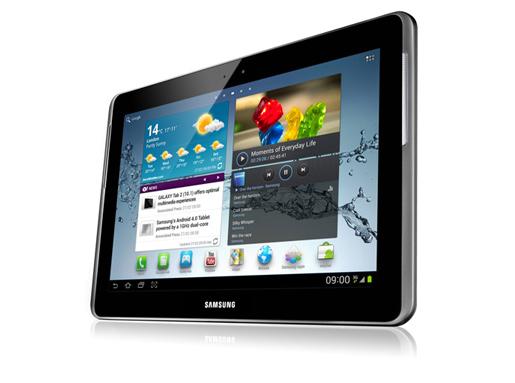 Samsung представляет планшет GALAXY Tab 2 с 10-дюймовым экраном