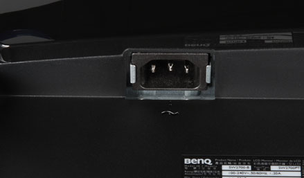 ЖК-монитор BenQ SW2700PT, разъемы