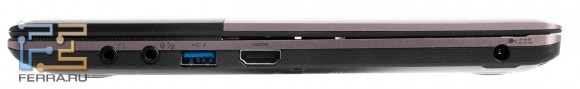 Правая грань Toshiba Satellite U840W-C9S